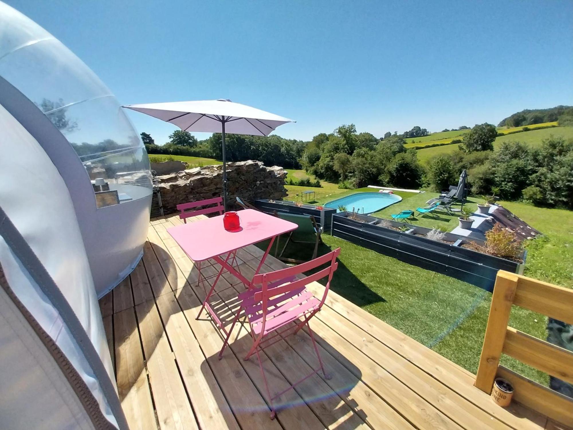 La Bubble Hotel La Salvetat-Peyrales Luaran gambar